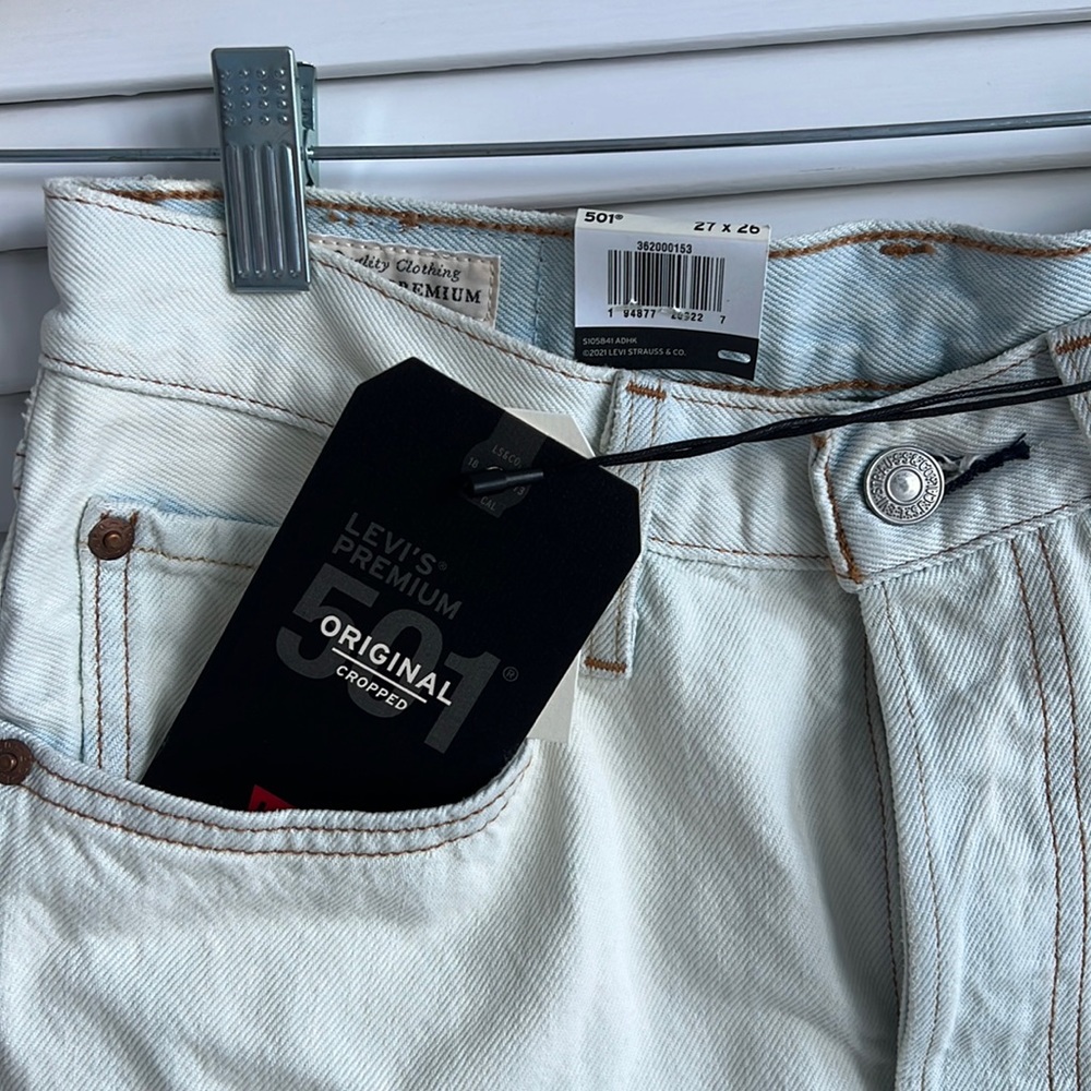 Levi’s 501 original cropped